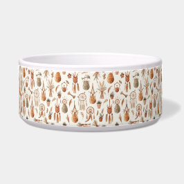 Boho Macrame Easter Pet Bowl Woven Eggs Rope Bones Voerbakje