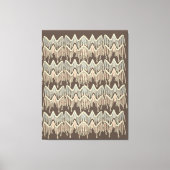 Boho Macrame Schilder Doodle Art Canvas Afdruk (Voorkant)