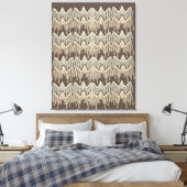Boho Macrame Schildering Doodle Kunst Canvas Afdruk (Insitu (Slaapkamer))
