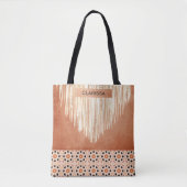 Boho Macrame Southwestern Bachelorette Tote Bag (Voorkant)