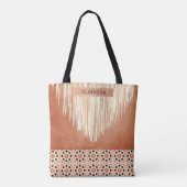Boho Macrame Southwestern Bachelorette Tote Bag (Achterkant)