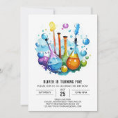 Boho Mad Scientist Discovery Verjaardag Kaart (Voorkant)