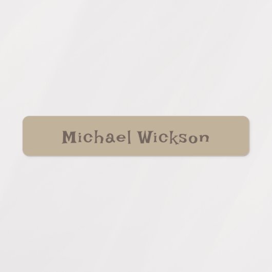 Boho magere lijm waterdicht labels (Design 1)