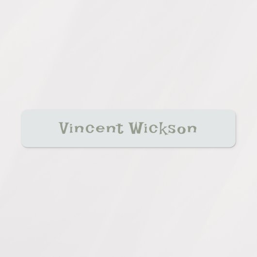 Boho magere lijm waterdicht labels (Design 2)