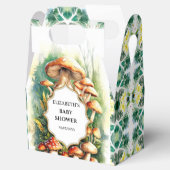 Boho magische paddenstoel Baby shower Bedankdoosjes (Geopend)