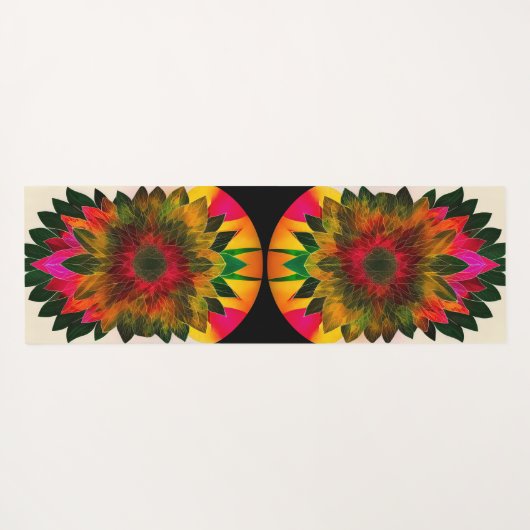 BOHO MAGNIFICENT YOGAMAT (Achterkant (horizontaal))