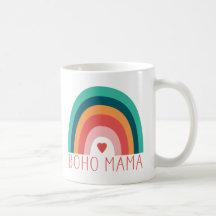 Boho Mama Regenboog Moderne Felle Kleuren Trend