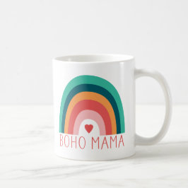 Boho Mama Regenboog Moderne Felle Kleuren Trend Koffiemok