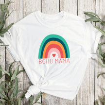 Boho Mama Regenboog Moderne Felle Kleuren Trend