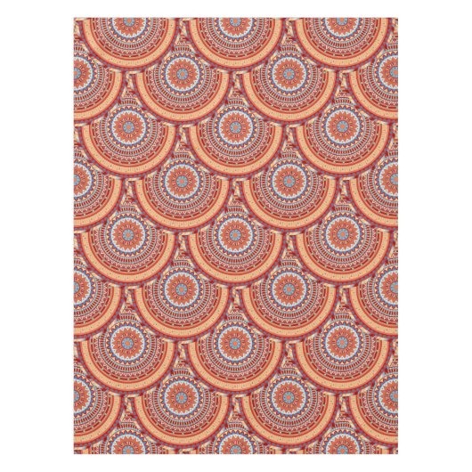 Boho mandala abstract modelontwerp tafelkleed (Voorkant)