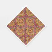 Boho mandala abstract patroonontwerp servet (Hoek)