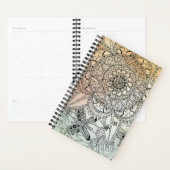Boho Mandala Bohemian Art Planner (Display)