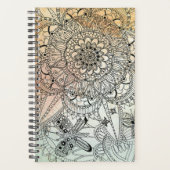 Boho Mandala Bohemian Art Planner (Voorkant)
