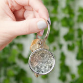 Boho Mandala Bohemian Art Sleutelhanger (Hand)