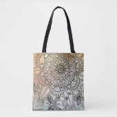 Boho Mandala Bohemian Art Tote Bag (Voorkant)