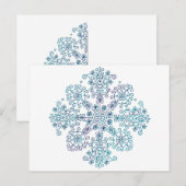 Boho Mandala Briefkaart (Voorkant / Achterkant)