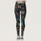 Boho Mandala Butterflies Leggings (Voorkant)