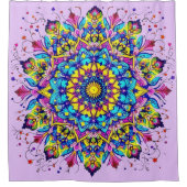 Boho Mandala Douchegordijn (Voorkant)