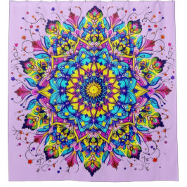 Boho Mandala Douchegordijn