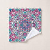 Boho Mandala Festive Bad Handdoek (Wasdoekje)
