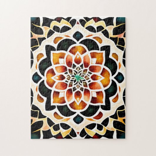 Boho Mandala Legpuzzel (Verticaal)