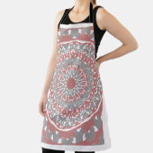 Boho Mandala Schort – Elegante Keuken & Ambacht (Insitu)