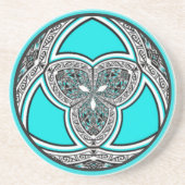 Boho Mandala Tribal Zandsteen Onderzetter (Voorkant)