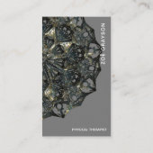 Boho Mandala Yoga Visitekaartje (Achterkant)