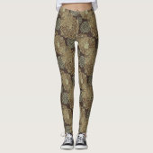 Boho Mandalas Aardetinten Leggings (Voorkant)