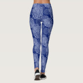 Boho Mandalas Blue Leggings (Achterkant)