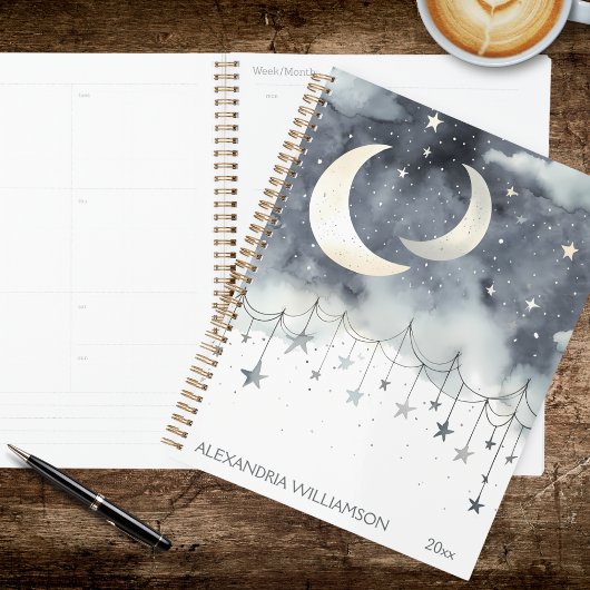Boho Manen & Sterren Planner