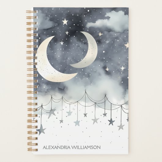 Boho Manen & Sterren Planner (Voorkant)