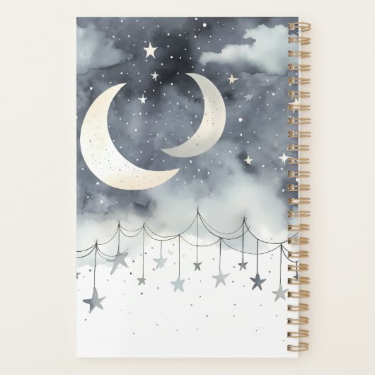 Boho Manen & Sterren Planner (Achterkant)
