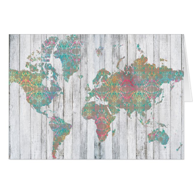 Boho Map II (Voorkant Horizontaal)