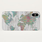 Boho Map II Case-Mate iPhone Case (Achterkant (horizontaal))