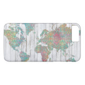 Boho Map II Case-Mate iPhone Case (Achterkant (Horizontaal))