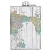 Boho Map II Heupfles (Achterkant)