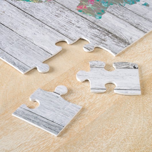 Boho Map II Legpuzzel (Zijkant)