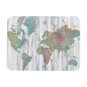 Boho Map II Magneet