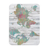 Boho Map II Magneet (Verticaal)