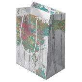 Boho Map II Medium Cadeauzakje (Voorkant Gekanteld)