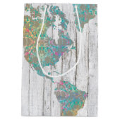 Boho Map II Medium Cadeauzakje (Achterkant)