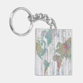 Boho Map II Sleutelhanger (Voorkant Links)