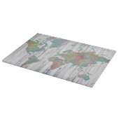 Boho Map II Snijplank (Hoek)
