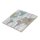 Boho Map II Tegeltje (Zijkant)