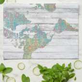 Boho Map II Theedoek (Gevouwen)