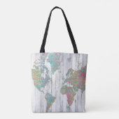 Boho Map II Tote Bag (Achterkant)