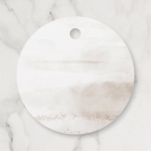 Boho Marble Script Bedankt Bedankjes Labels (Achterkant)