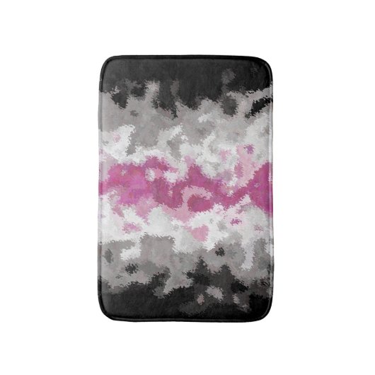 Boho Marmer Abstract Librafeminiene Pride Vlag Badmat (Voorkant Verticaal)