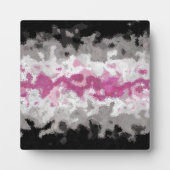 Boho Marmer Abstract Librafeminin Pride Vlag Fotoplaat (Voorkant)